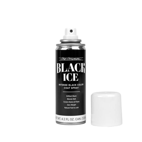 spray finition intensifiant poils noirs pour l'exposition