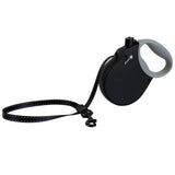 Laisse enrouleur pour chien - DUNCUN - Adventure Noir 5m 
T.L 50kg