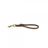 Laisse d'attaque en cuir 20 cm avec boucle