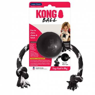 Balle KONG Extreme avec corde taille L