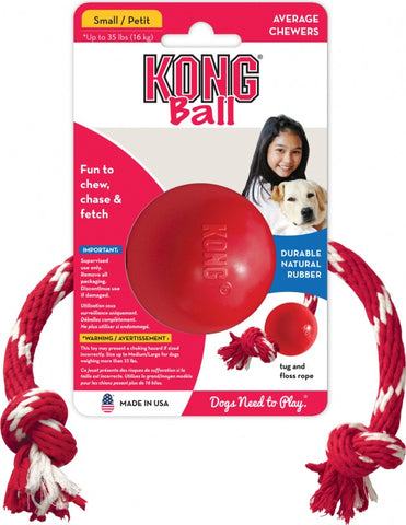 Balle Kong avec corde taille S