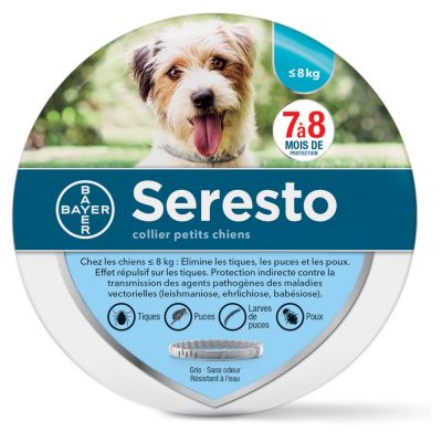 Collier antiparasitaire Seresto® pour petit chien