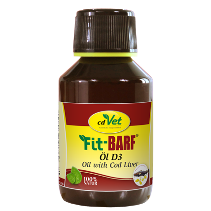 Huile Fit-BARF vitamine D3 et acides gras oméga-3 { 250 ML }